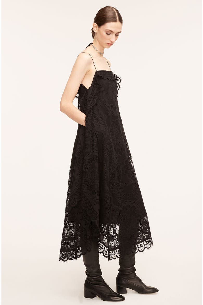 rebecca taylor lace dress Macrame Midi Dress