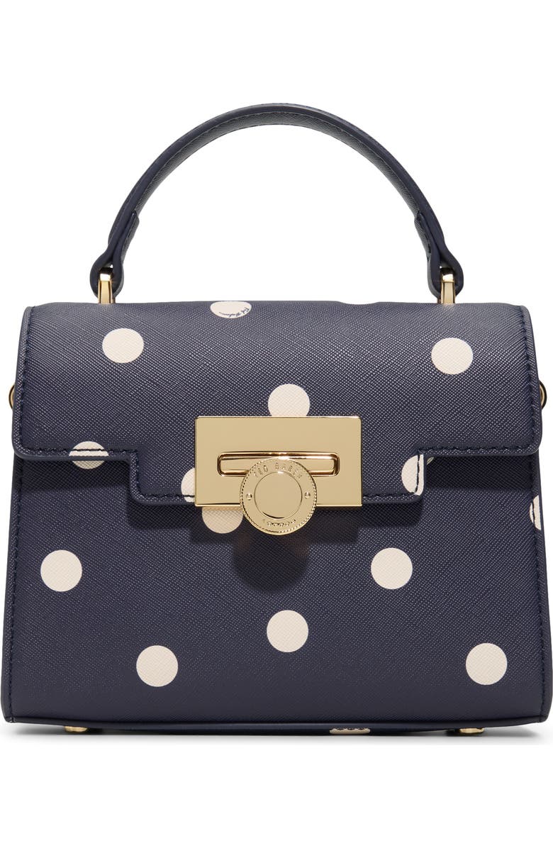 Ted Baker Lili Top Handle Satchel Bag, Main, color, Other Navy