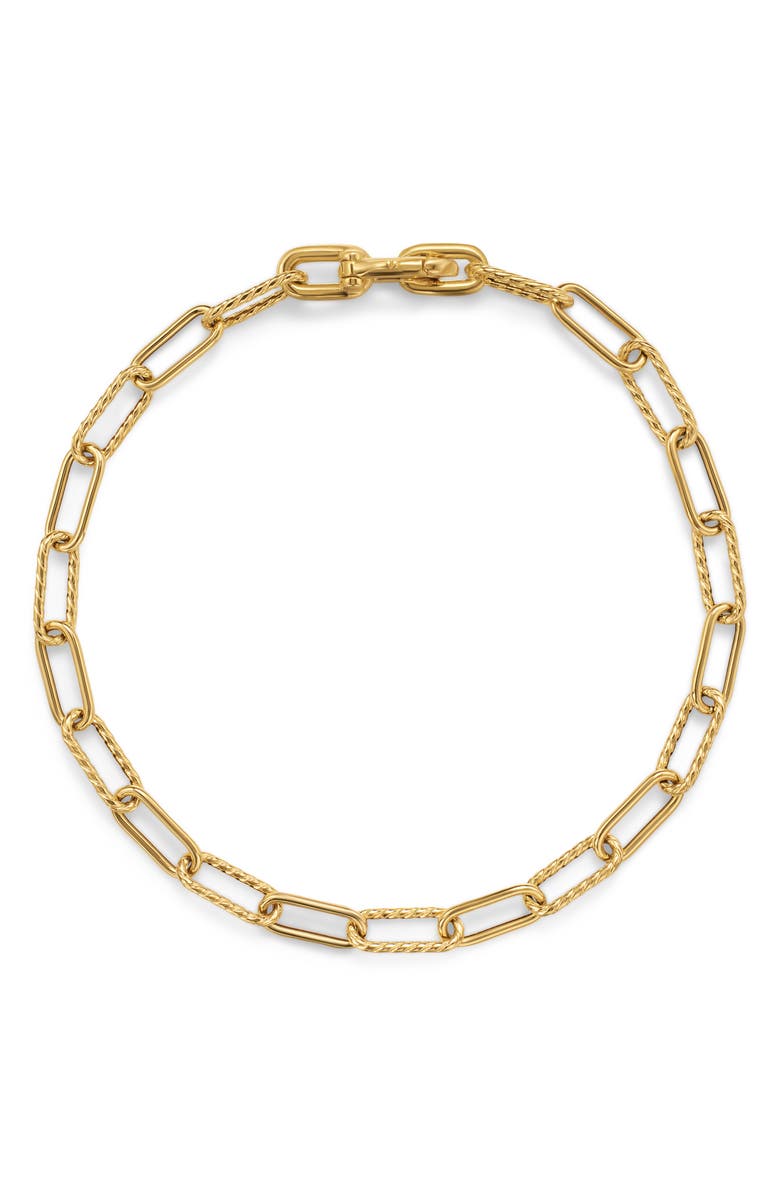 David Yurman Men's DY Madison<sup>®</sup> Chain Bracelet in 18K Yellow Gold, 4mm, Alternate, color, Gold