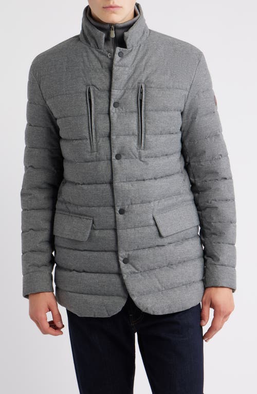 Save The Duck Felipe Water Resistant Quilted Jacket In Gray