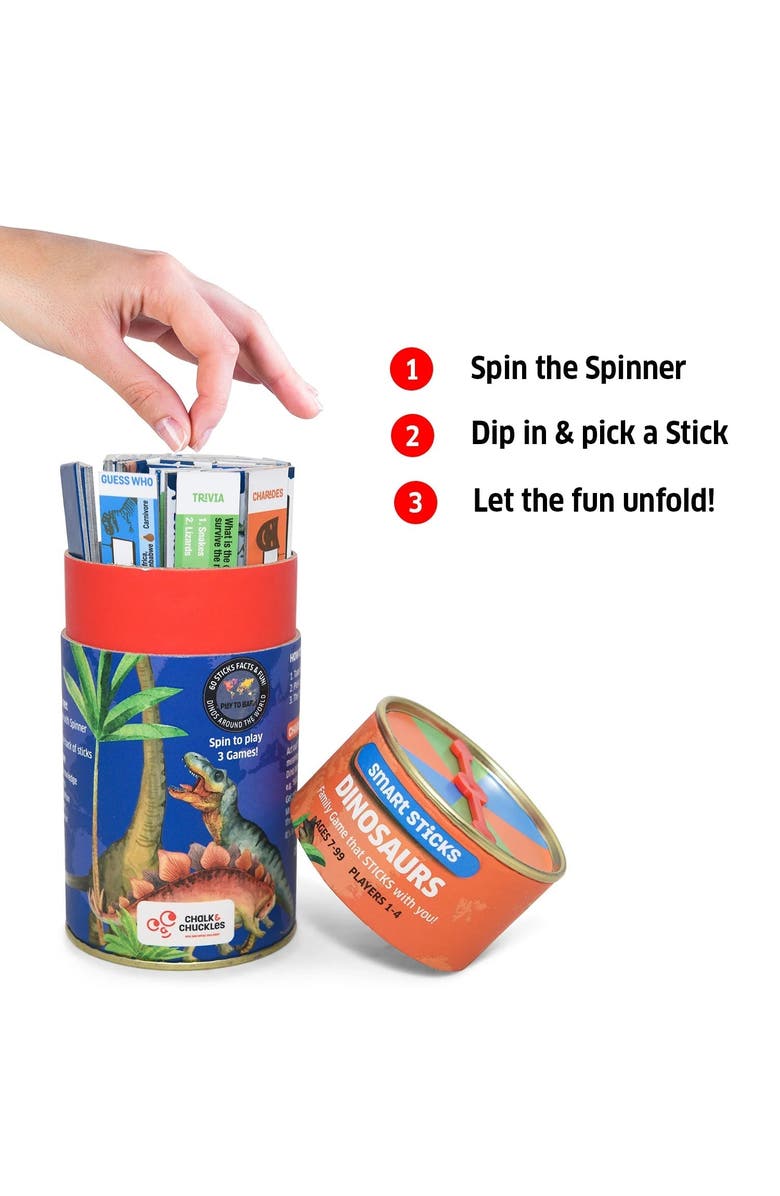 Chalk & Chuckles SMART STICKS-Dino, Alternate, color, NO COLOR