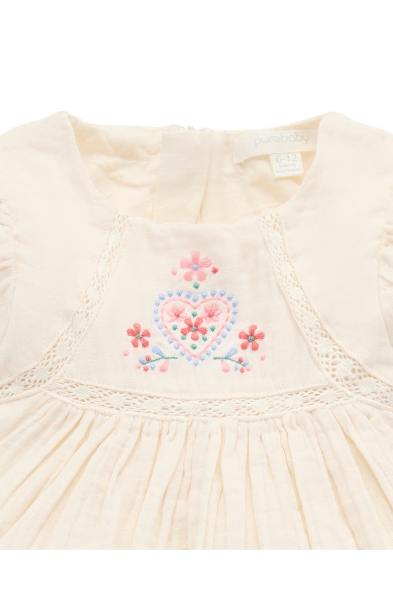 Embroidered Dress, Alternate, color, Cloud