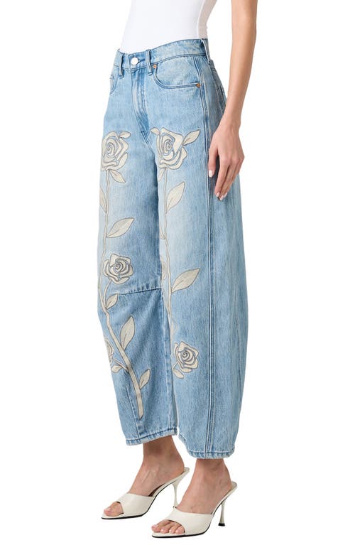 BLANKNYC BLANKNYC EMBROIDERED BARREL LEG JEANS