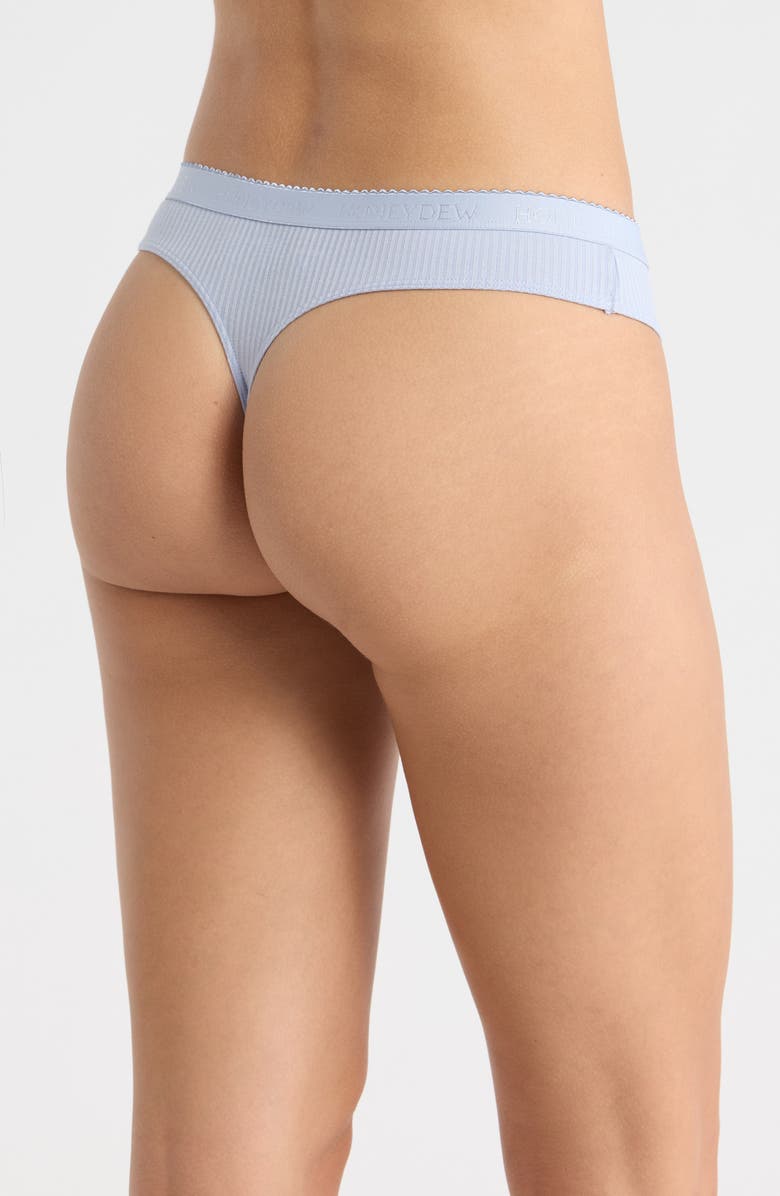 Honeydew Emma Thong, Alternate, color, Moonbeam