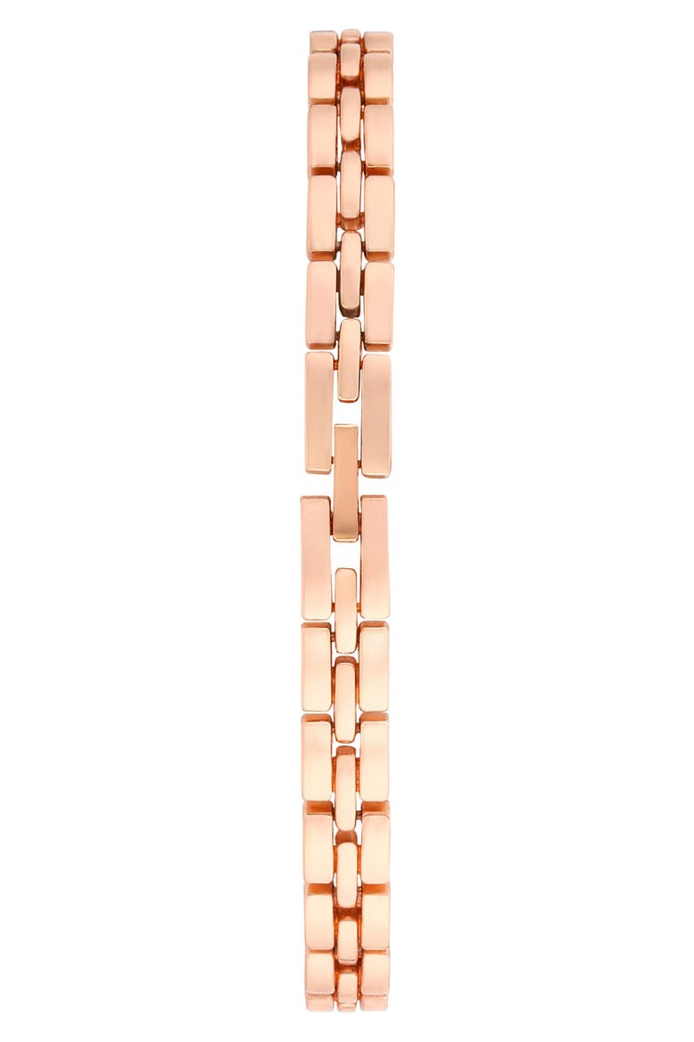 Monroe Bracelet Watch, Alternate, color, GREEN/ ROSE GOLD