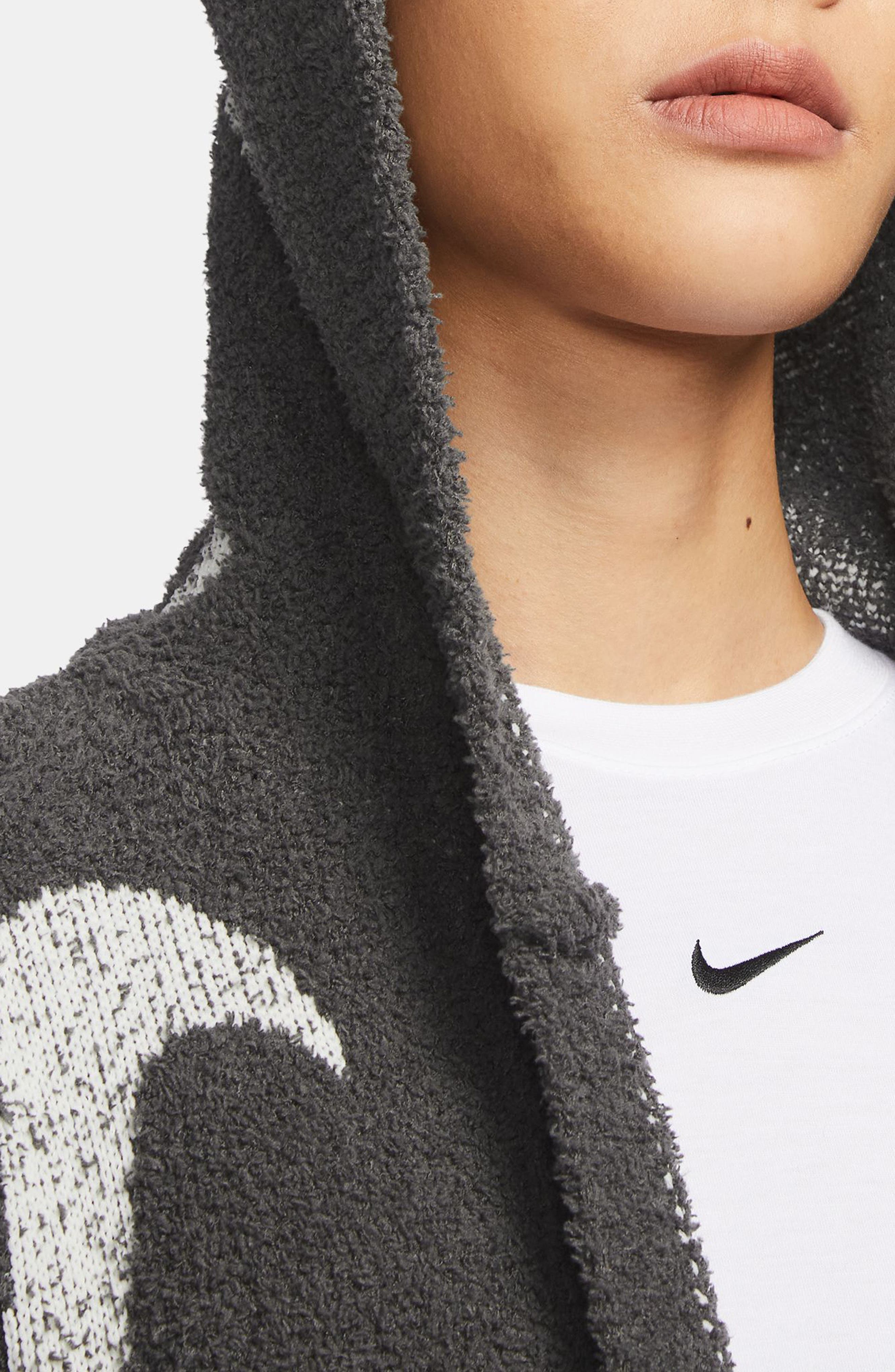 nike longline cardigan