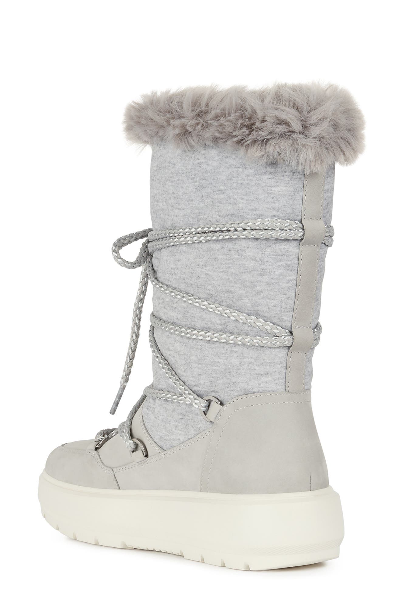 Kaula Waterproof Boot, Alternate, color, GREY NUBUCK LEATHER