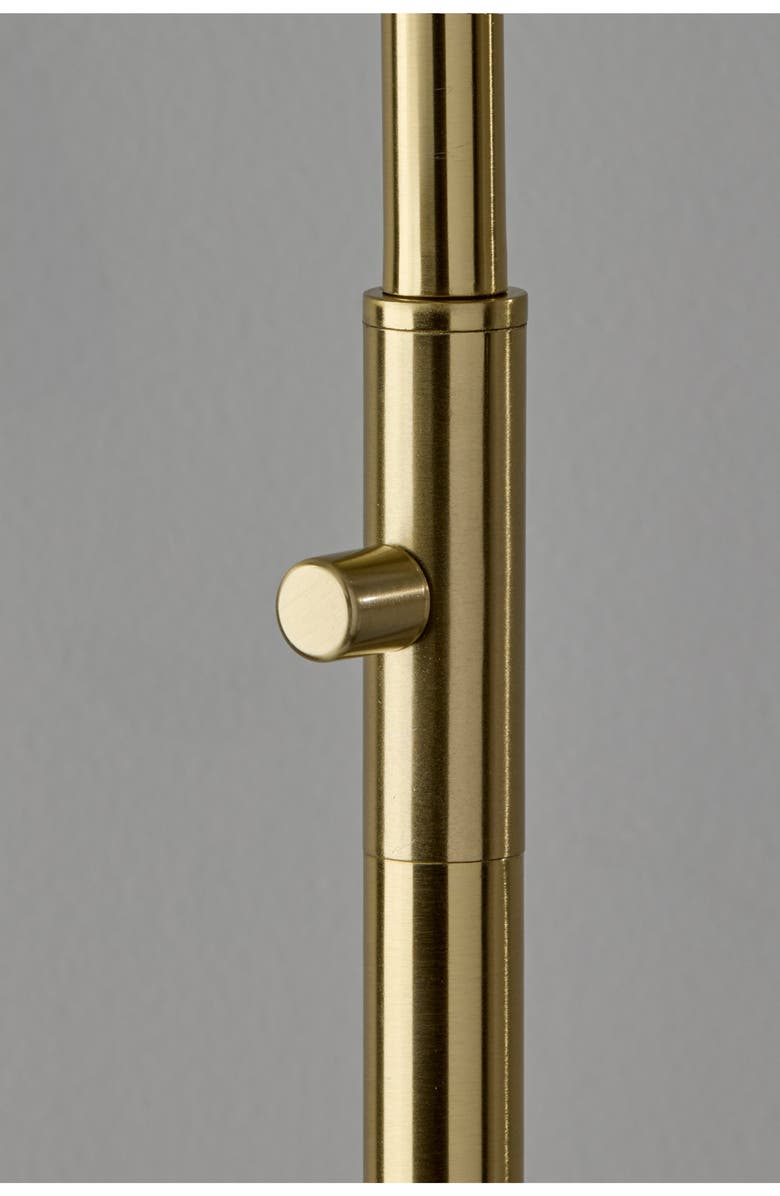 ADESSO LIGHTING Gio Floor Lamp, Alternate, color, Brass