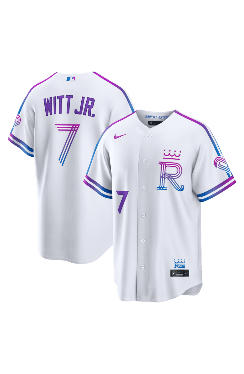 Nike Men's Nike Bobby Witt Jr. White Kansas City Royals 2026 City Connect Stadium Jersey, Main, color, White