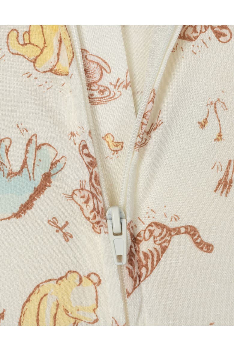 Winnie the Pooh Zip-Up One Piece Sleepwear, Alternate, color, Winnie the Pooh Tusk
