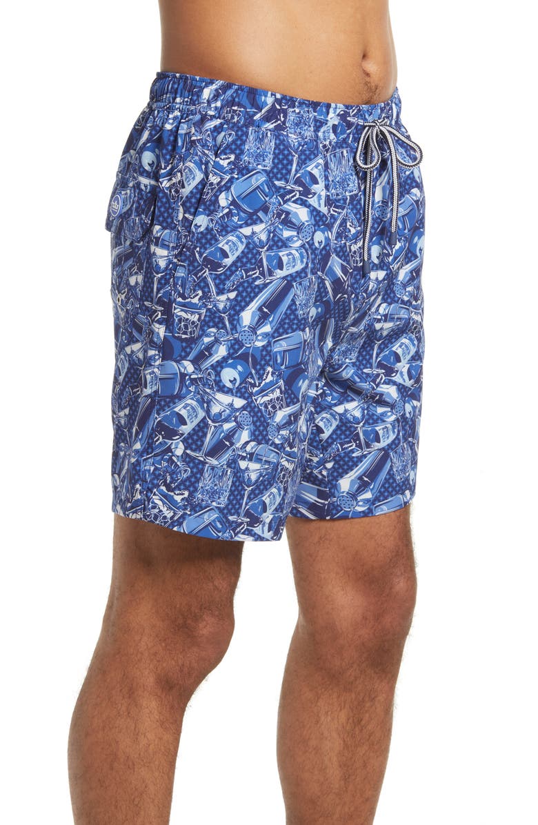 Peter Millar Men's Poolside Pour Swim Trunks, Alternate, color, 