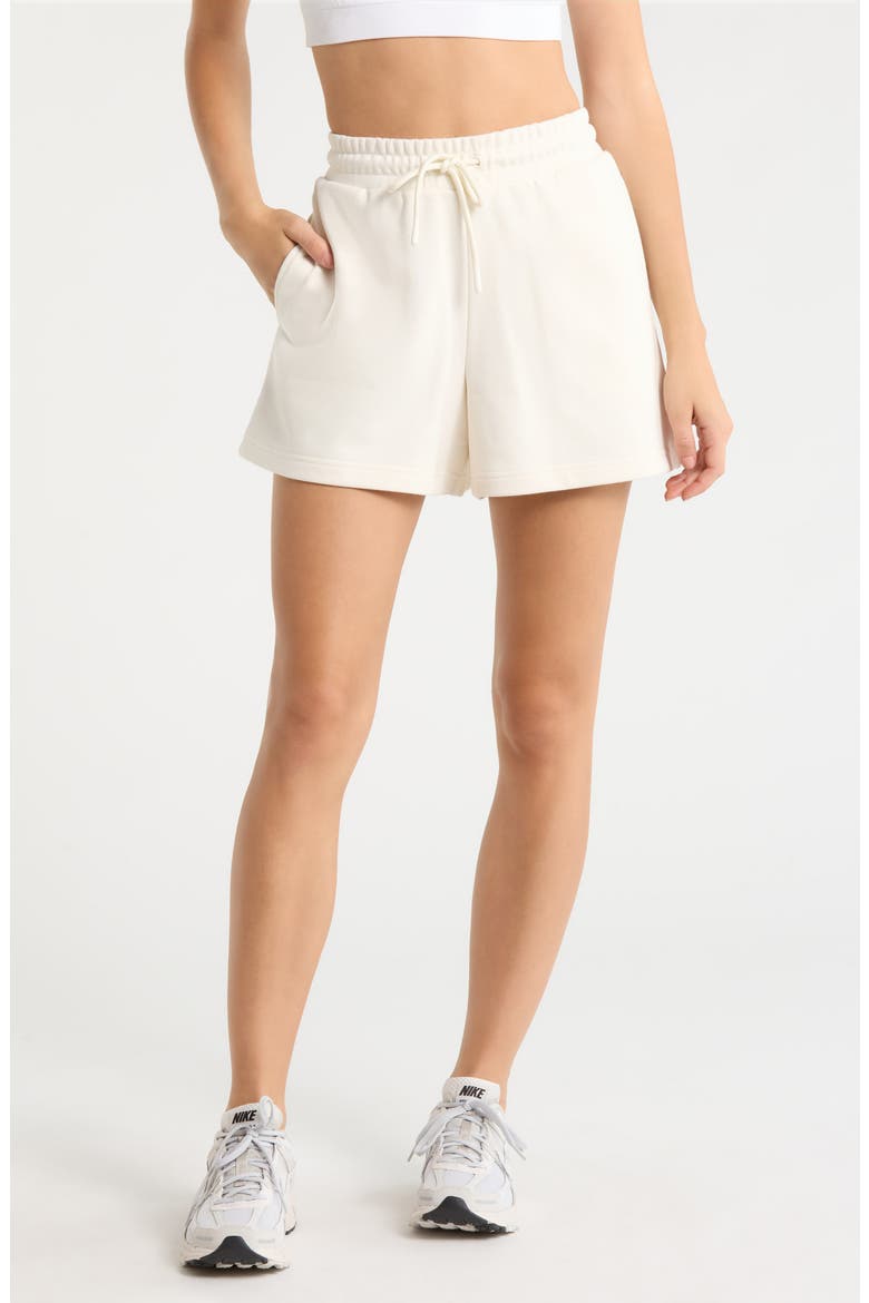 Revive Boxy Shorts Joggers, Main, color, DOVE WHITE