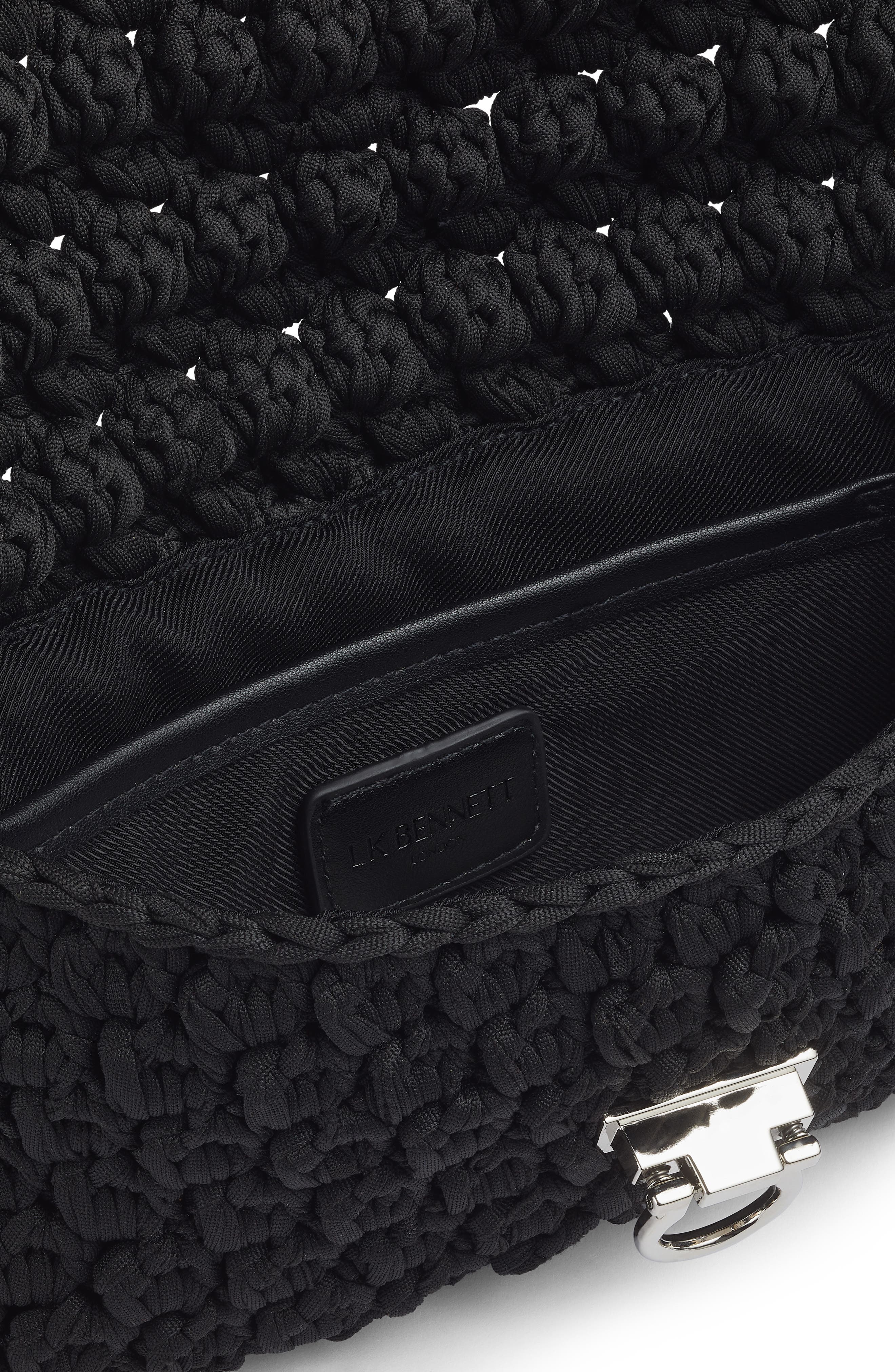 LK Bennett Essie Woven Clutch, Alternate, color, 