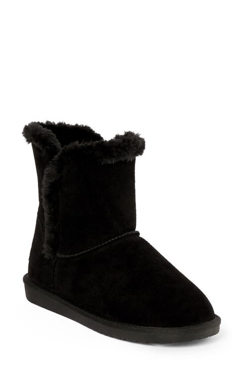 Milltown Water Resistant Faux Fur Bootie (Women)