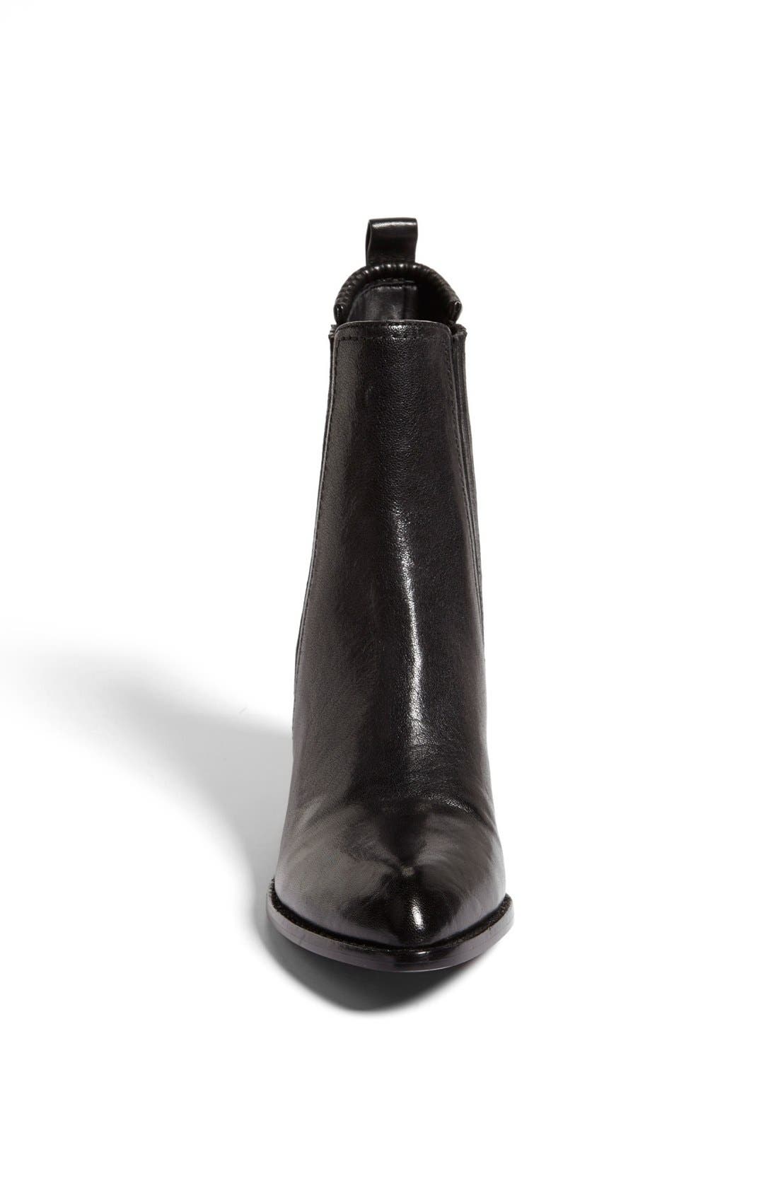 'Anouck' Chelsea Boot, Alternate, color, BLACK