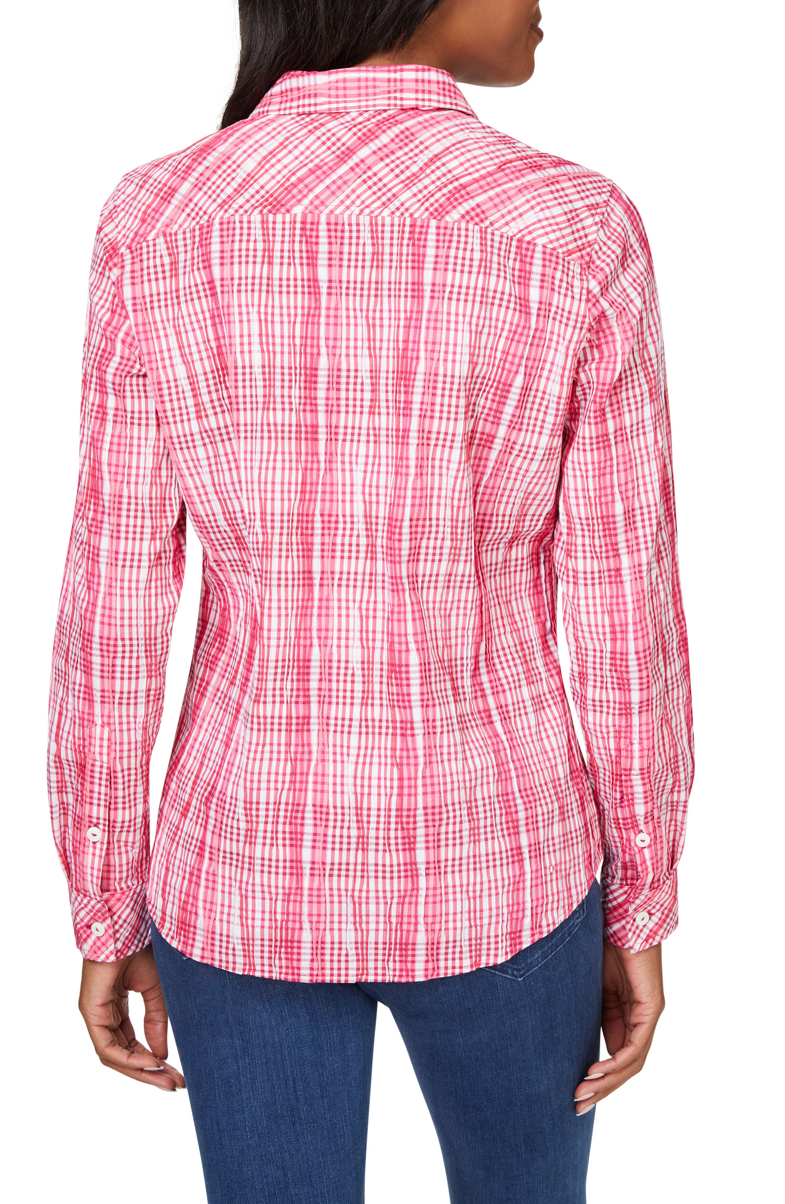 Hampton Plaid Non-Iron Button-Up Shirt - image 2