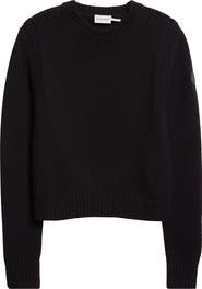 Moncler Wool & Cashmere Crewneck Sweater