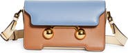 Marni Mini Trunkaroo Colorblock Leather Shoulder Bag