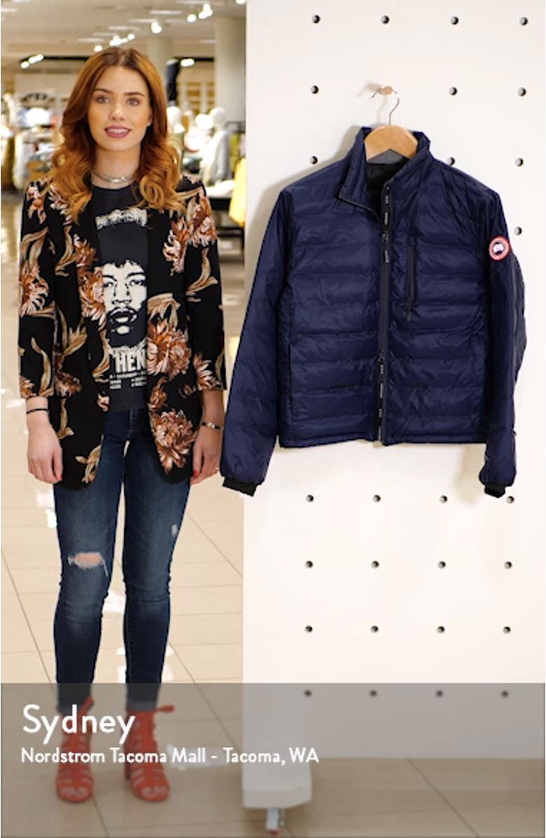 Lodge Fusion Fit Packable Windproof 750 Down Fill Jacket, sales video thumbnail