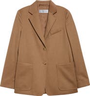 Max Mara Belluno Camel Hair Blazer