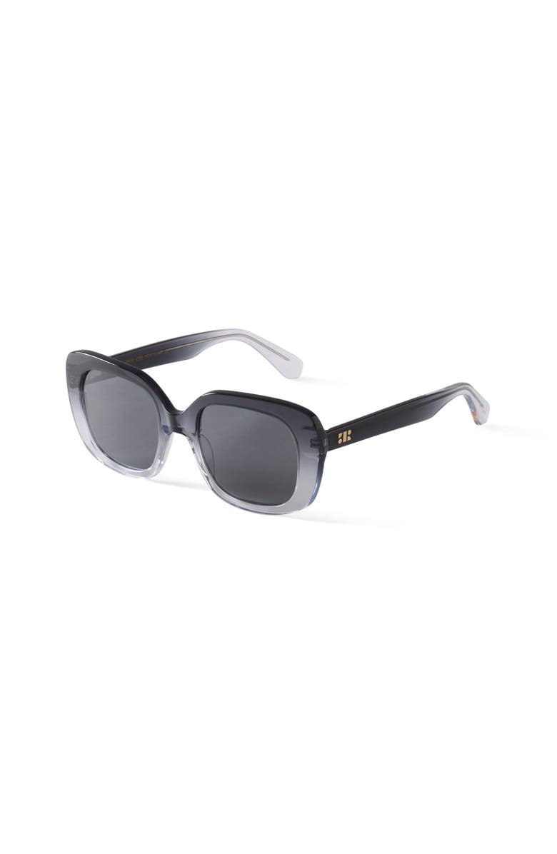 French Kiwis Eyewear Celeste Sunglasses, Alternate, color, Clear / Black