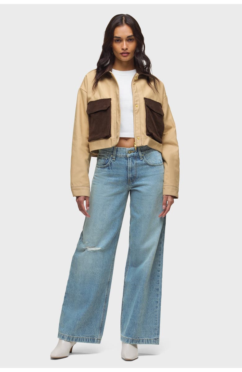 Hudson Jeans Rylee Low-Rise Loose Pant, Alternate, color, Monarch