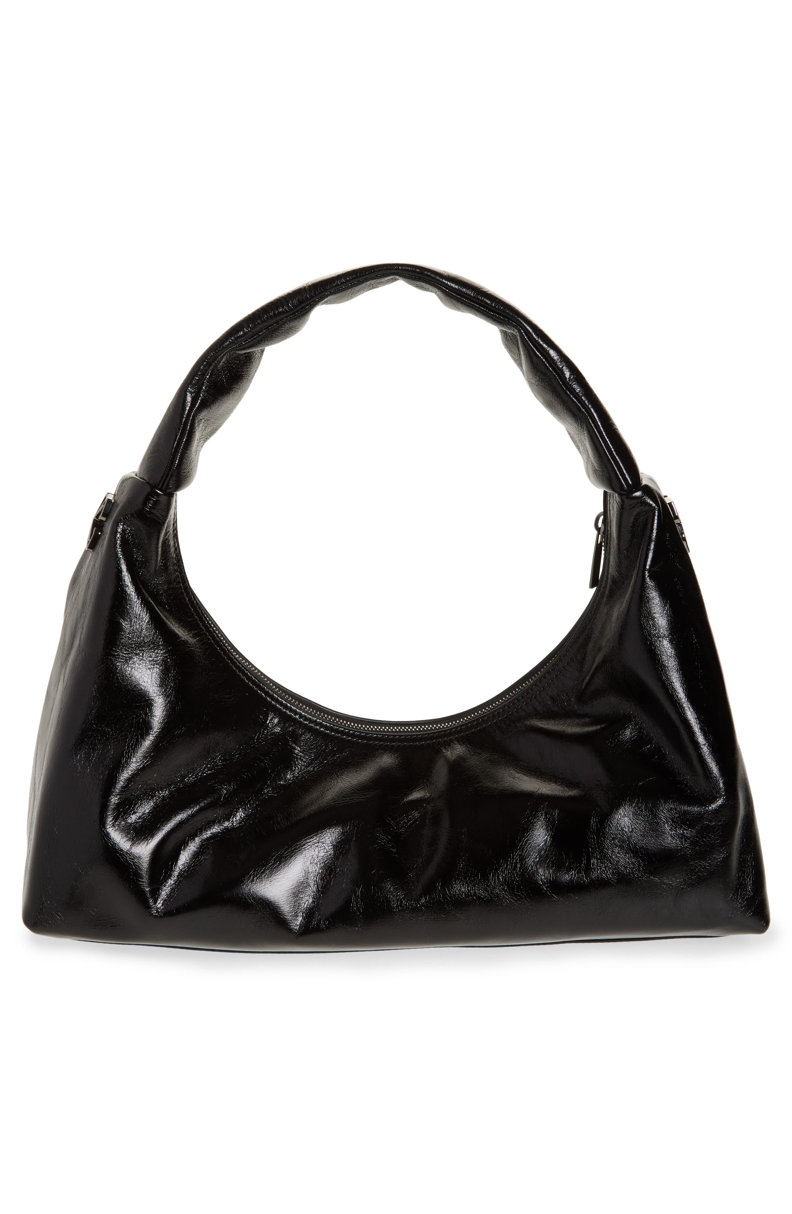 Off-White Jumbo Arcade Leather Hobo Bag, Alternate, color, 