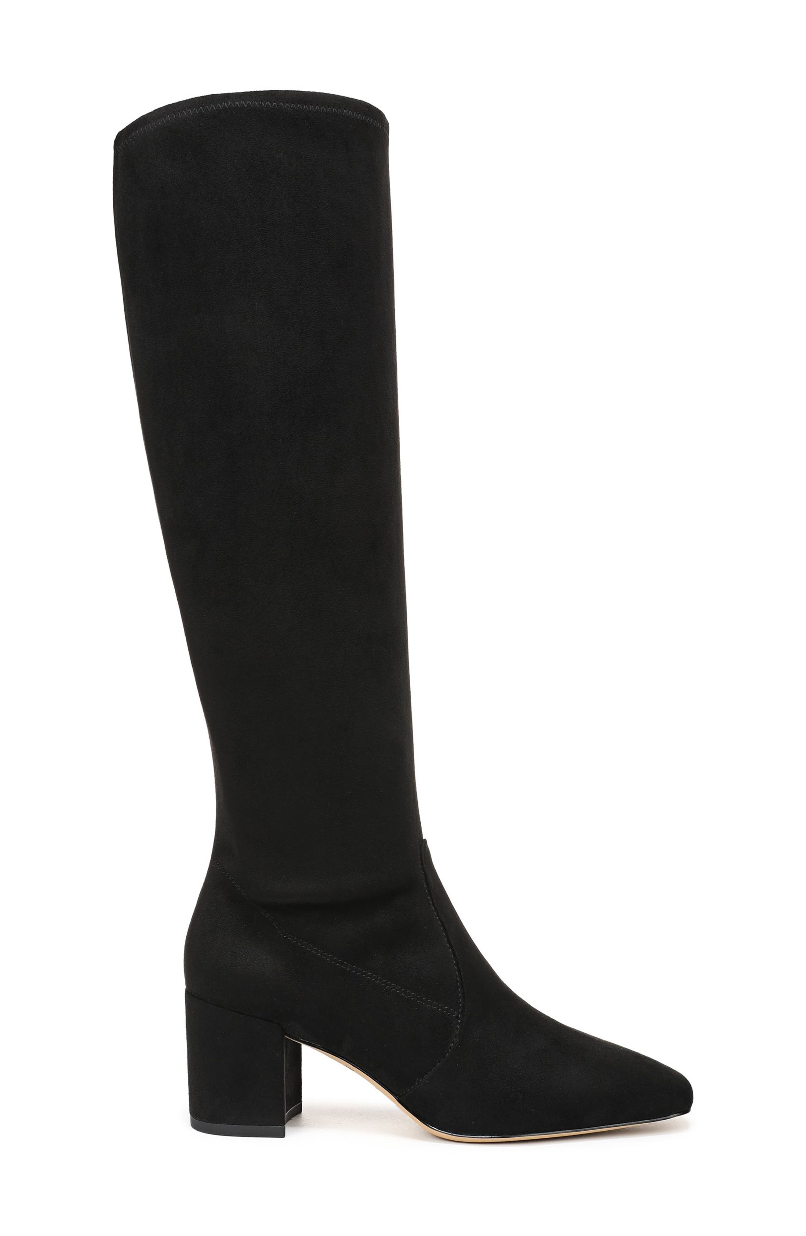 Flexa Blix Knee High Boot, Alternate, color, BLACK
