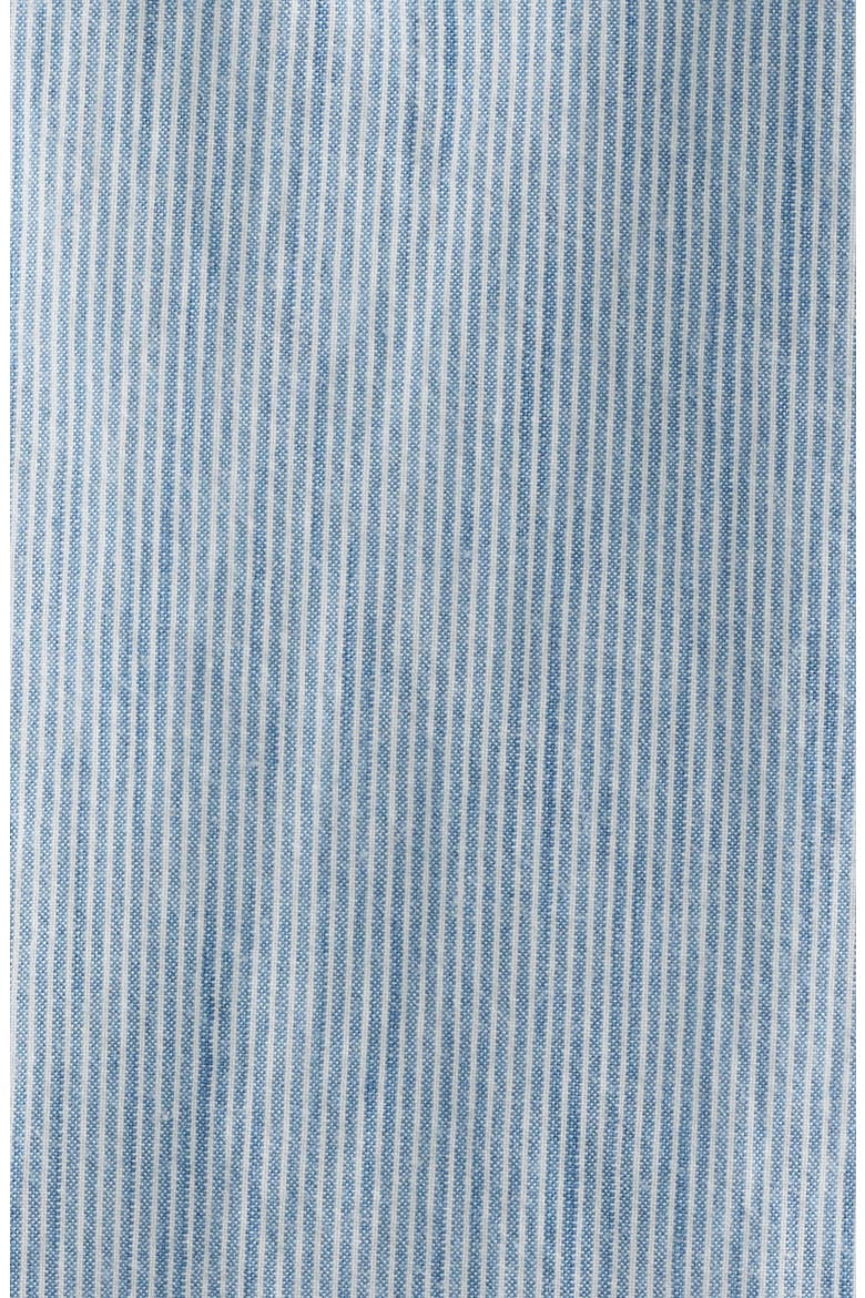 The Allday Indigo Stripe Button-Up Shirt, Alternate, color, MONACA STRIPE