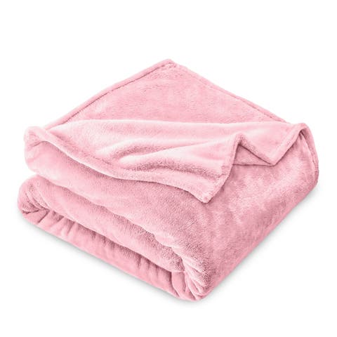 Microplush Fleece Throw Blanket