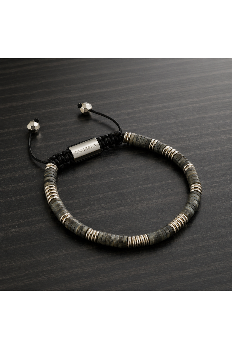 Espectrolite Beaded Bracelet, Alternate, color, Espectrolita