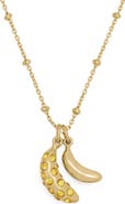 Kate Spade New York banana pendant necklace