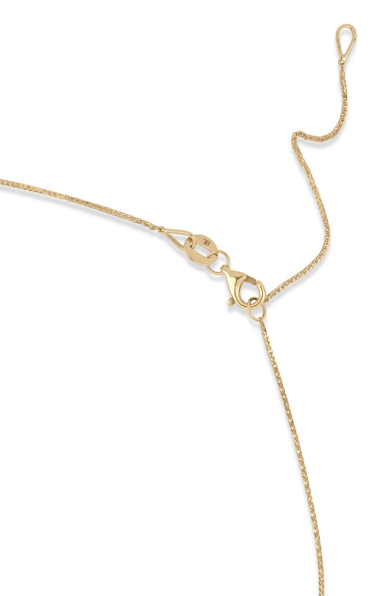 Bony Levy 18K Gold Liora Diamond Cross Pendant Necklace, Alternate, color, Two Tone