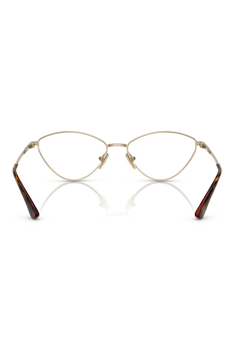 53mm Irregular Optical Glasses, Alternate, color, PALE GOLD