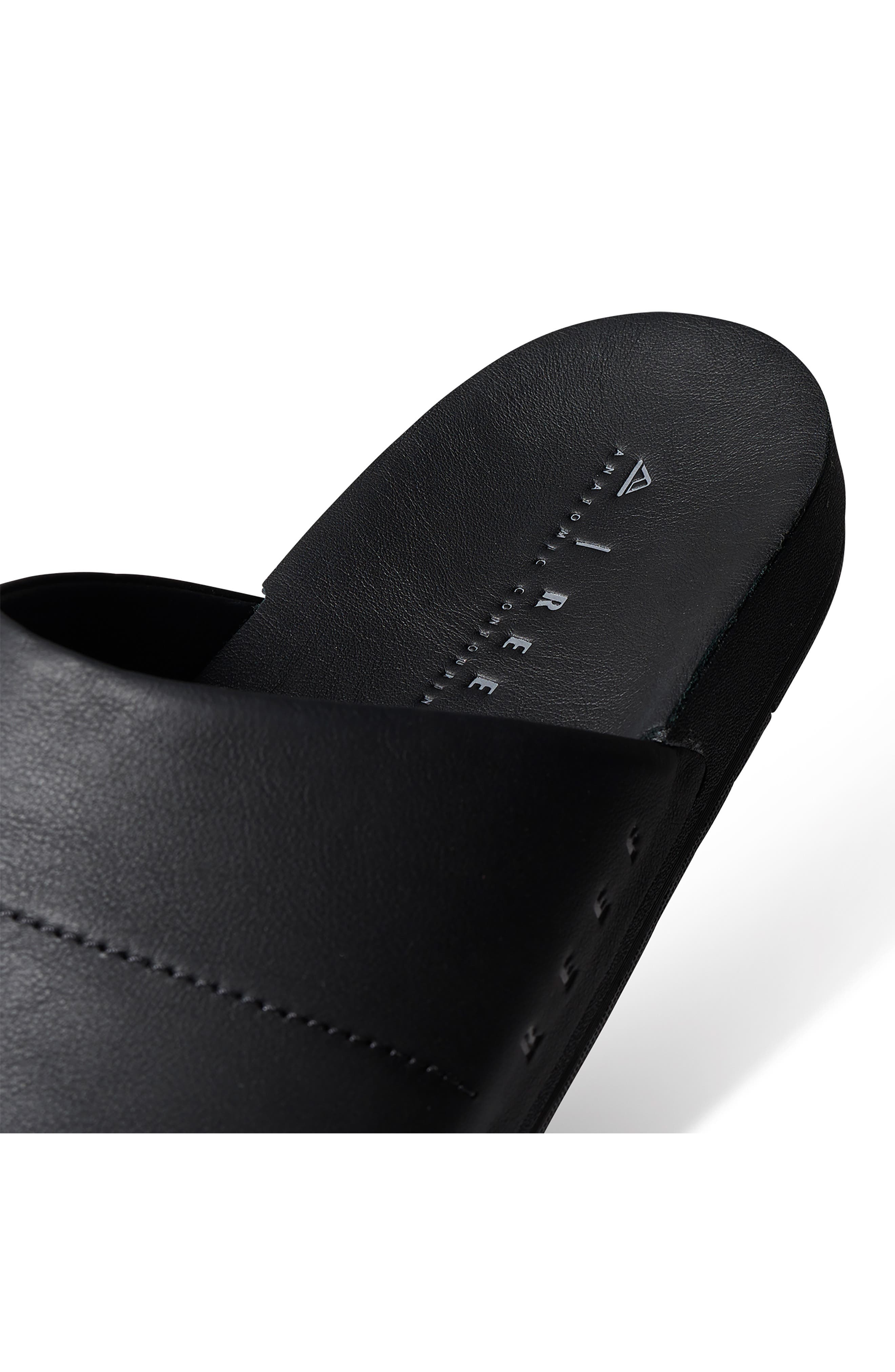 Reef Ojai Slide Sandal, Alternate, color, Black