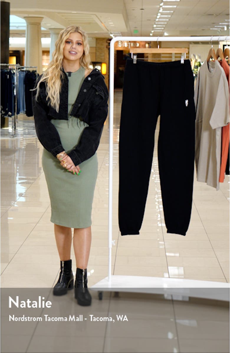 Men's Embroidered Logo Sweatpants, sales video thumbnail