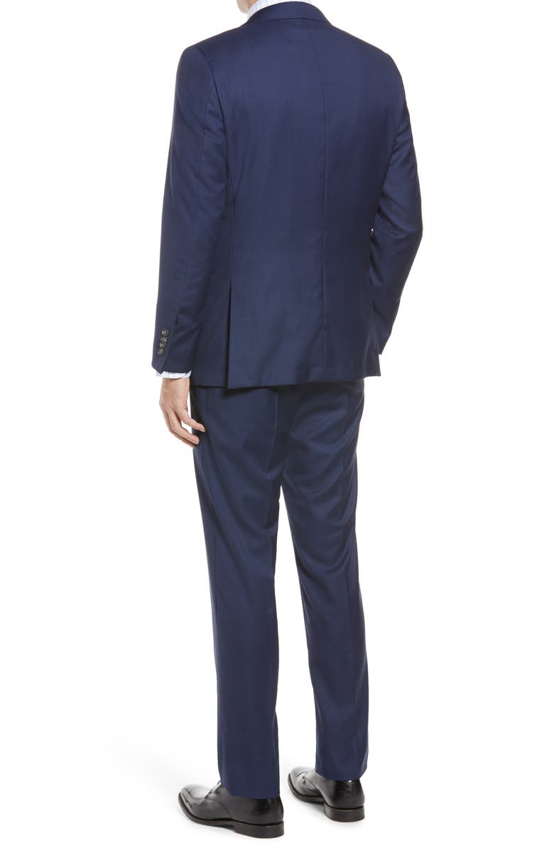 Heritage Gold Infinity Sharkskin Classic Fit Wool Suit, Alternate, color, 