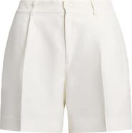 Lauren Ralph Lauren Drapey Linen Blend Twill Shorts