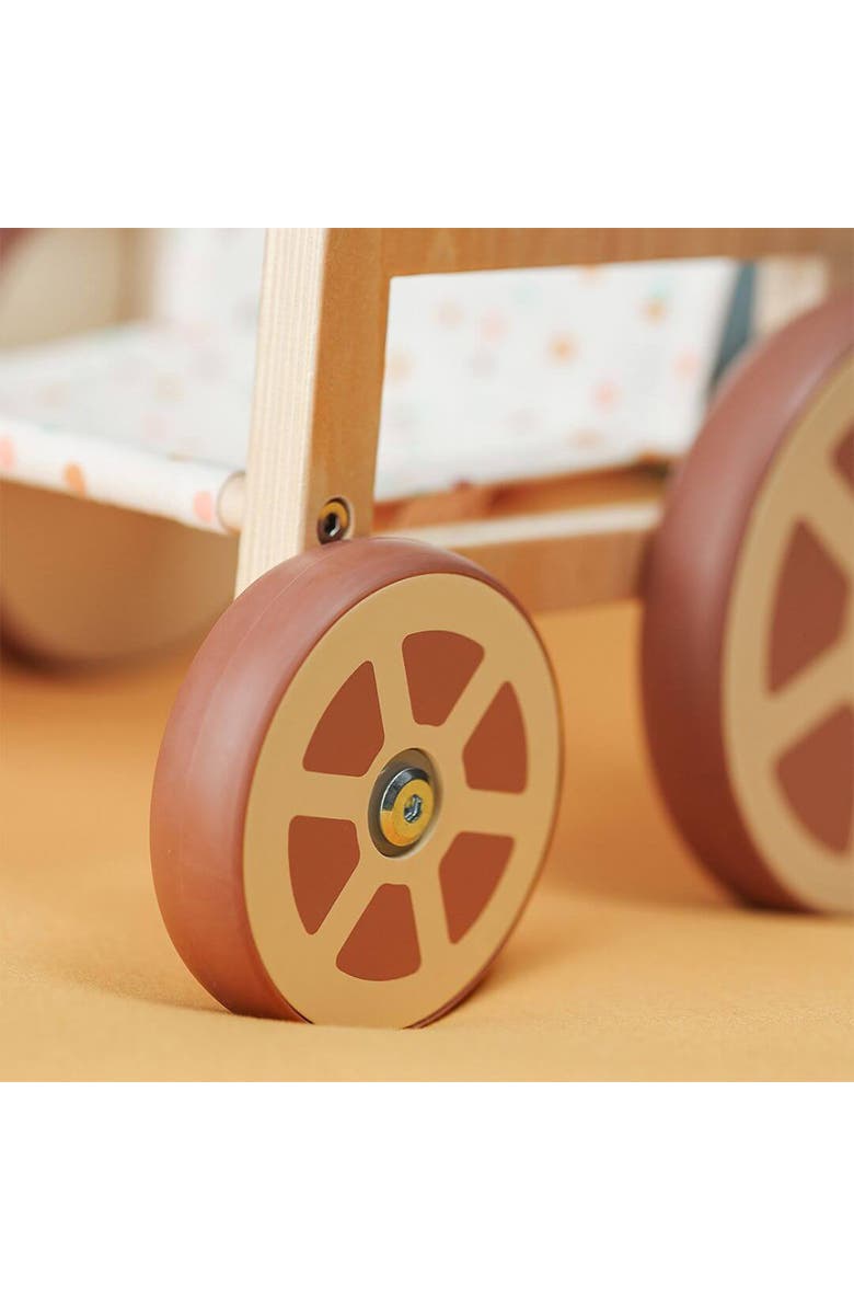 Miniland Weelchair For 15'' Dolls, Alternate, color, Beige Multi