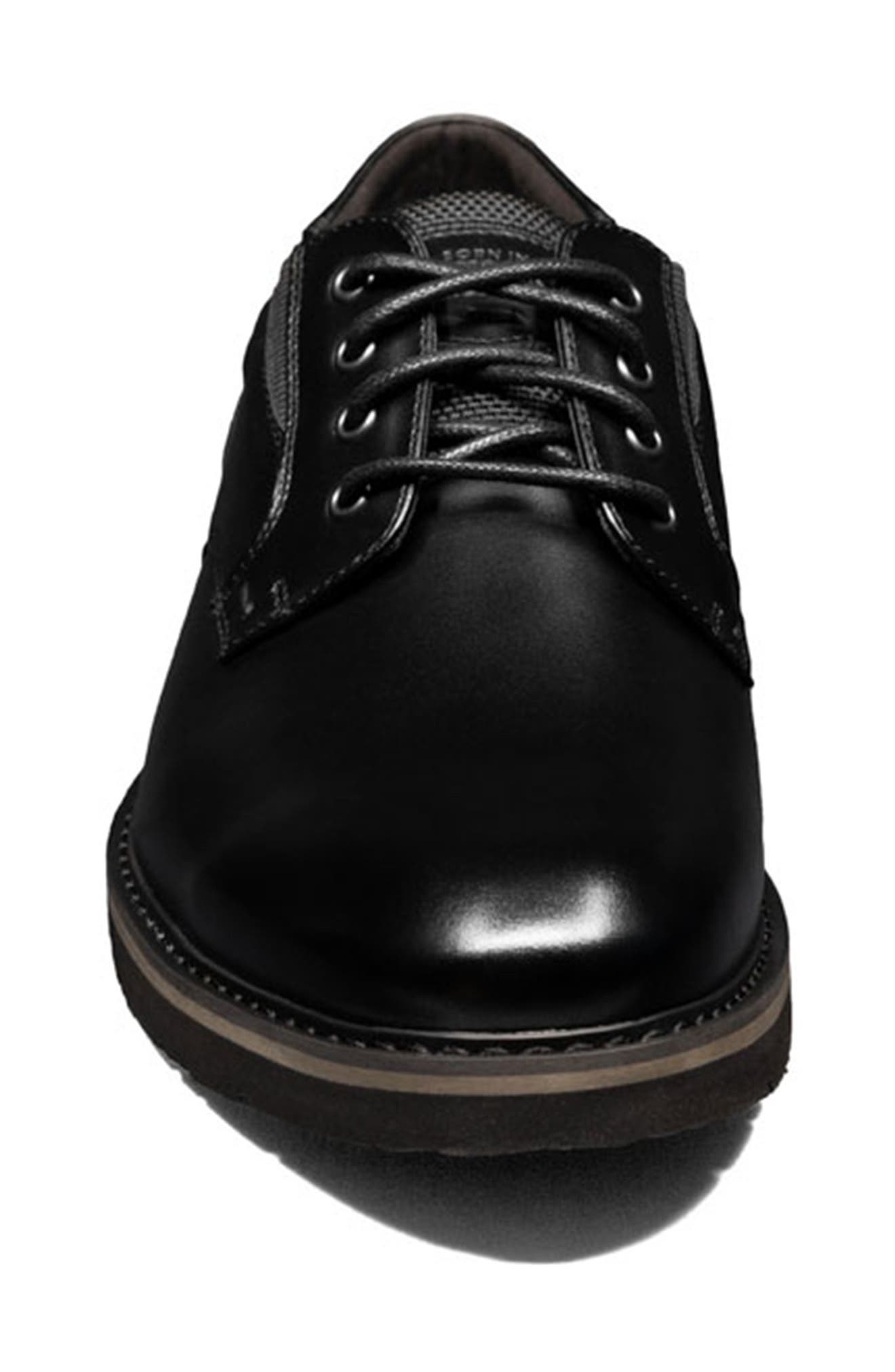 NUNN BUSH Denali Waterproof Plain Toe Derby (Men) - Wide Width Available, Alternate, color, Black