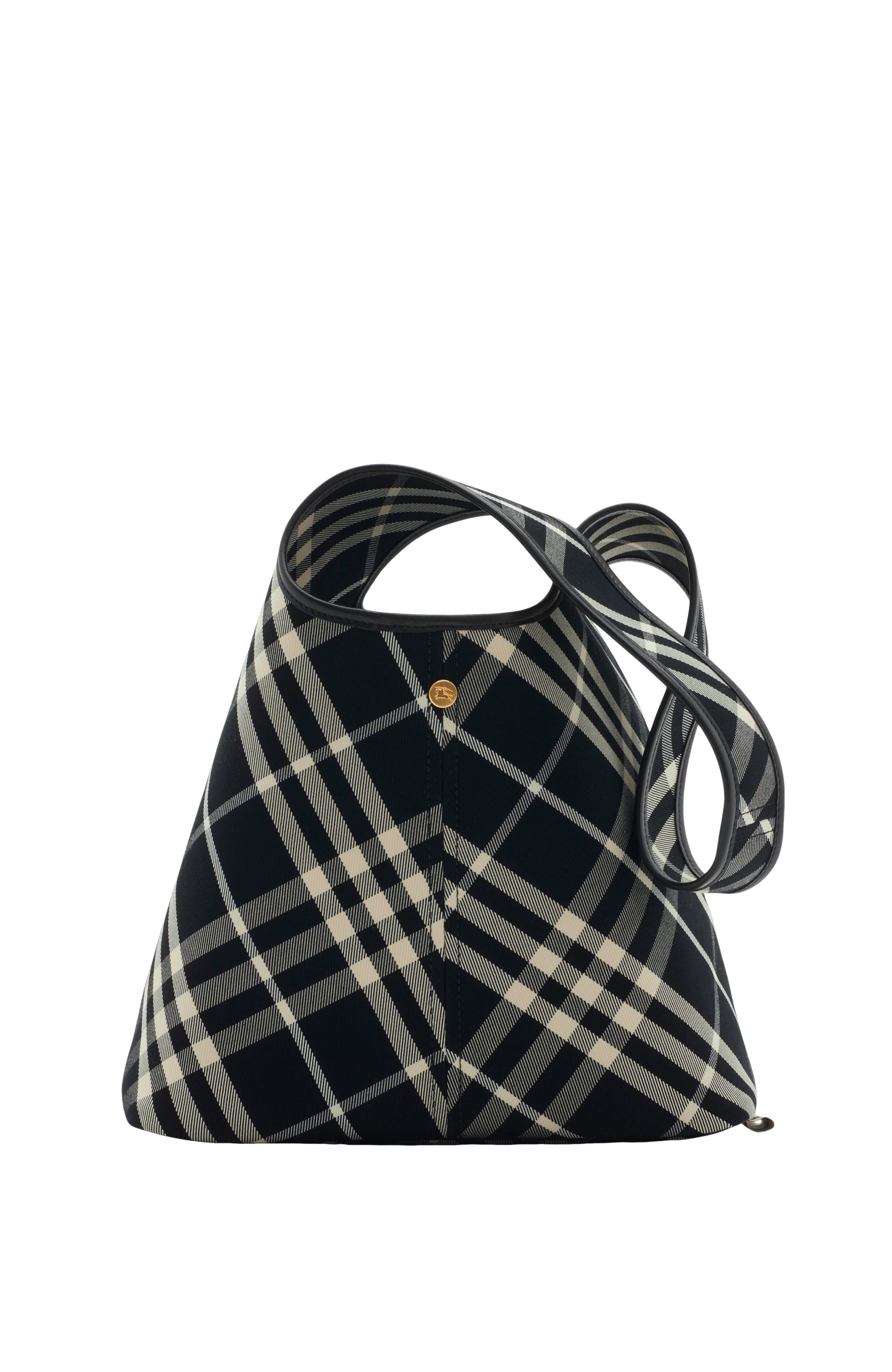 Burberry Small Check Shoulder Bag, Main, color, 