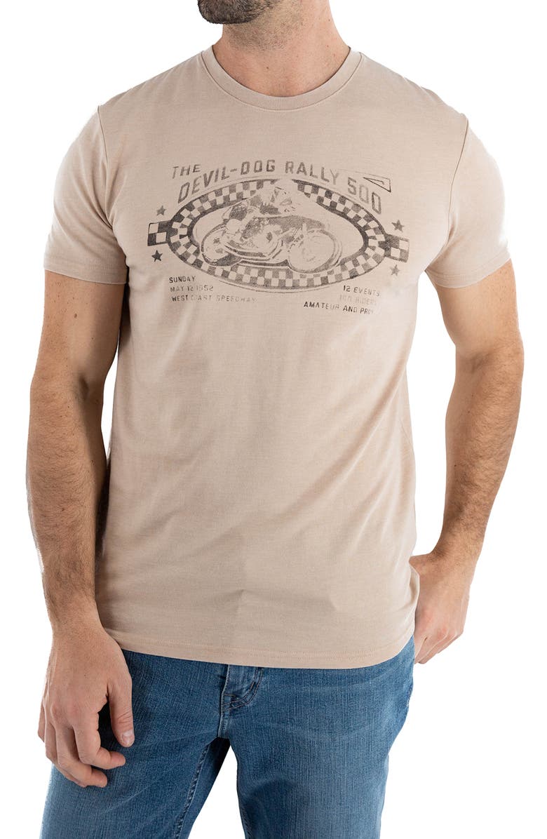 Devil-Dog Dungarees Rally 500 Graphic Tee, Main, color, 