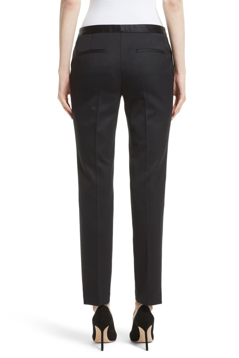 Tuxedo Suit Pants, Alternate, color, BLACK