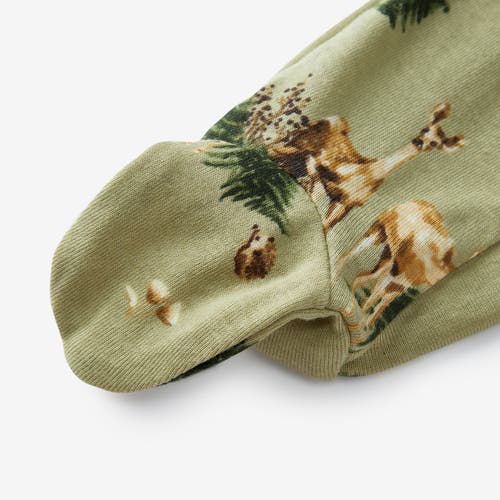 Milkbarn Organic Cotton Zipper Footed Romper