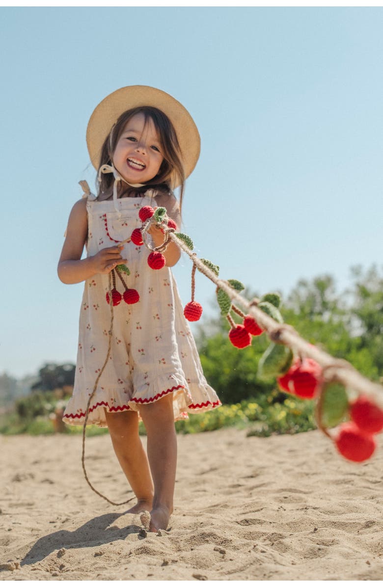 Wild Wawa Isola Romper, Alternate, color, Cherry