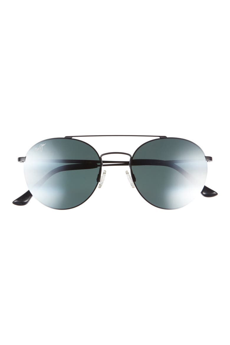 Aviator Sunglasses, Main, color, BLACK BLACK GREY