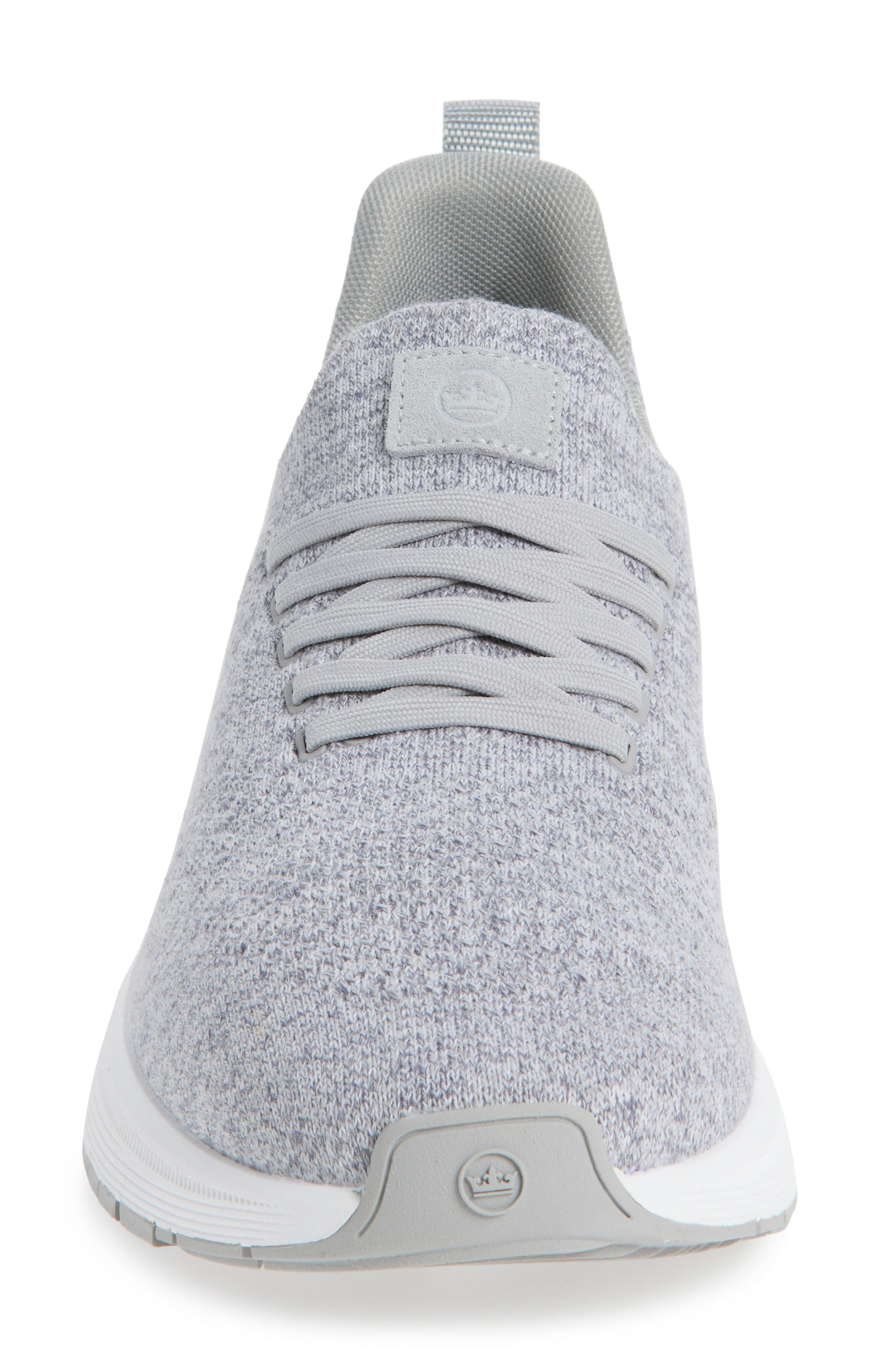 Peter Millar Odeon Knit Sock Sneaker, Alternate, color, Gale Grey