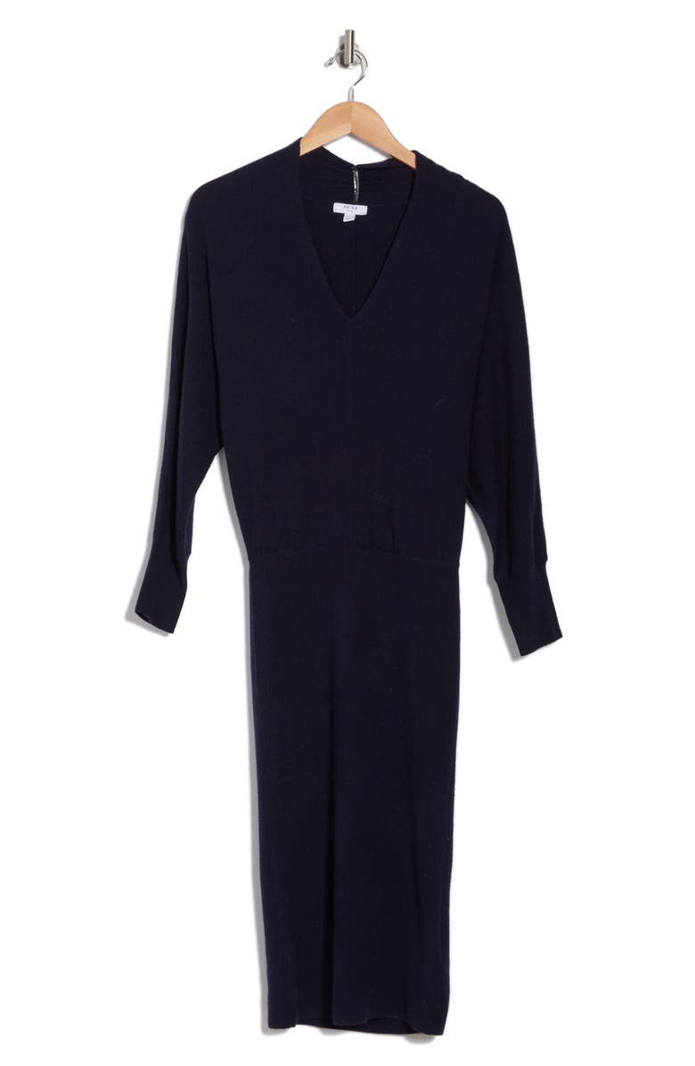 Reiss Sally Long Sleeve Midi Sweater Dress, Main, color, 