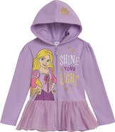 Disney Princess Zip-Up Hooded Sweatshirt