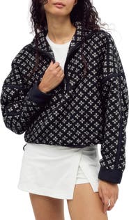 Free People FP Movement Mountain High Quarter Zip Top